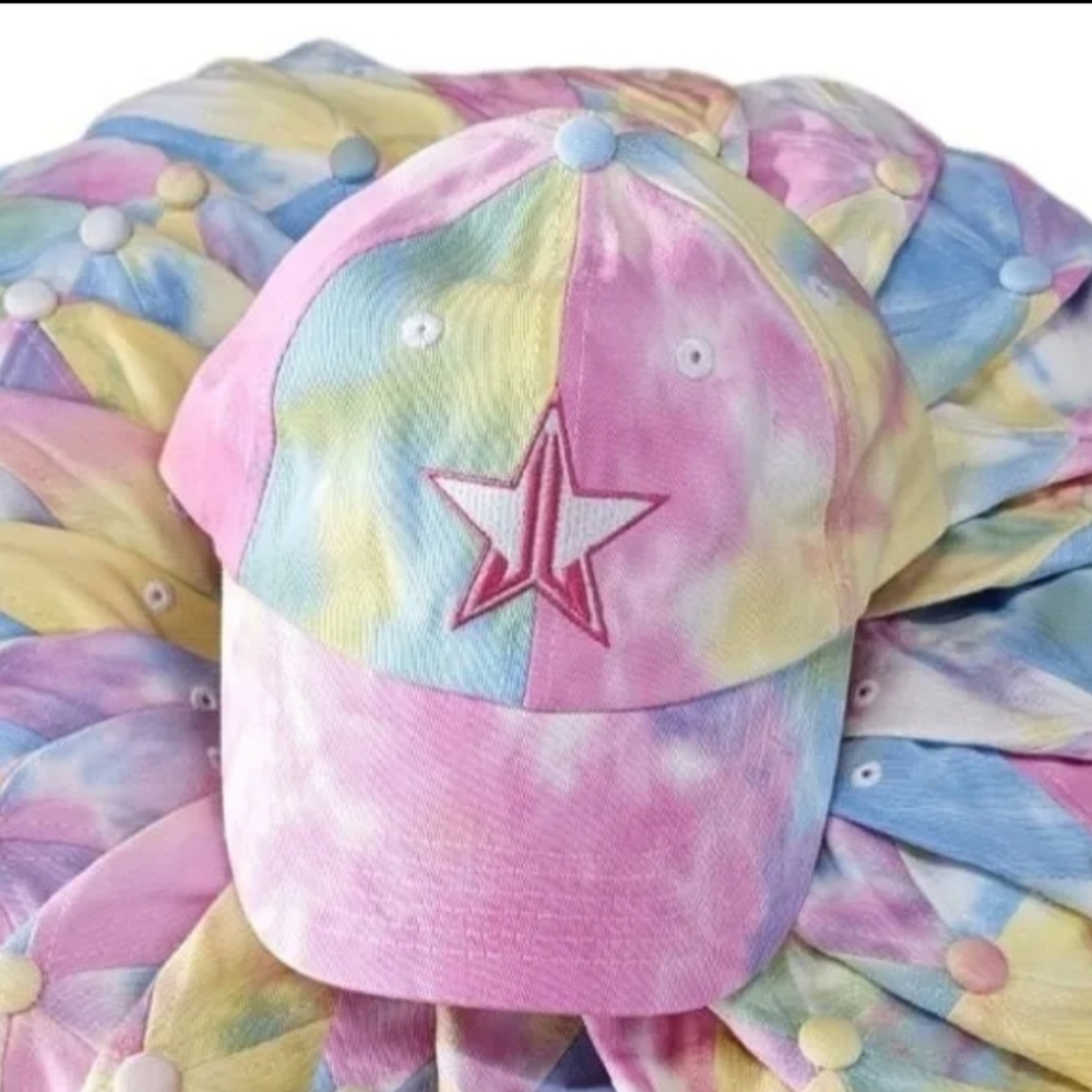 Jeffree Star Limited Edition Embroidered Tie Dye Women's Hat Cap